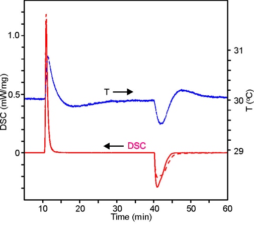 DSC curve