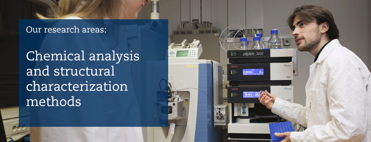 Area - Chemical analysis and structural characterization methods